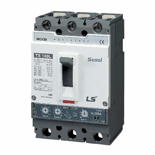 MCCB LS 3P 80A 50kA ( TS100N ETS23 ) chỉnh dòng điện tử 13 bước  0.4~1.0In